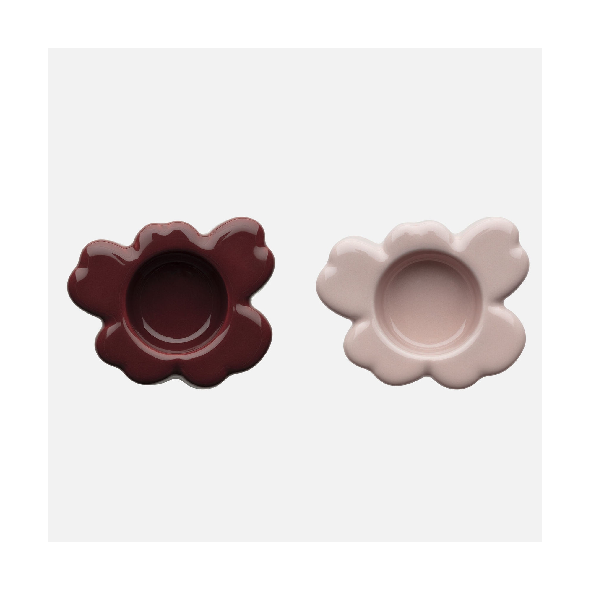 Unikko 389 candleholders set, 2 pcs - Marimekko