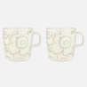 Piirto Unikko 120 mugs 4dl, 2 pcs - Marimekko