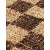 Tapis Check Wool – Coffee/naturel – 200 x 300 cm - Ferm Living