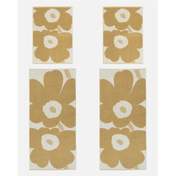 Set Unikko 112 – serviettes de bain et serviettes de toilette, 2 pcs - Marimekko