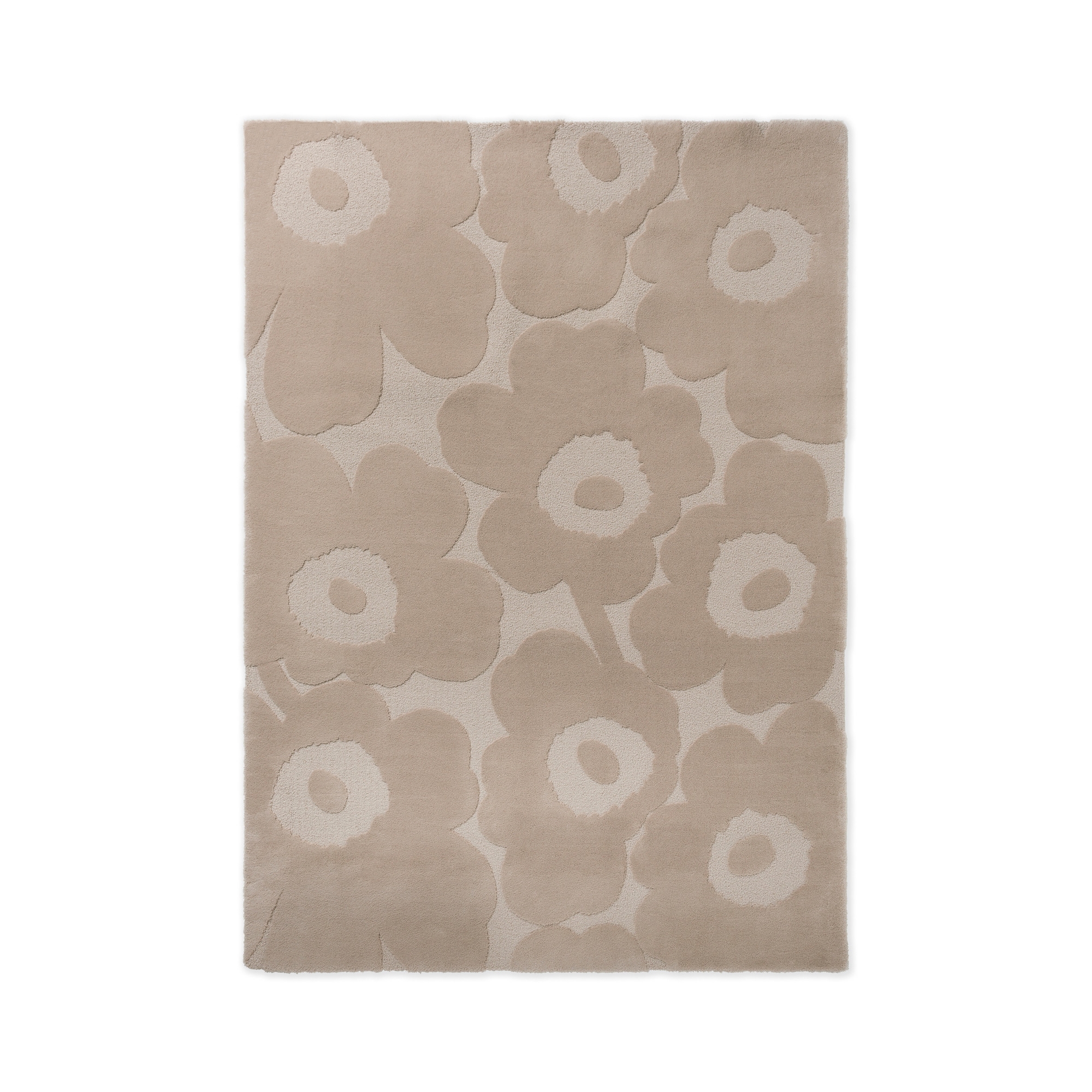 Unikko rug - light beige - 170 x 240 cm - Marimekko / Brink & Campman