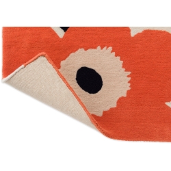 Unikko rug - Orange red - 170 x 240 cm - Marimekko / Brink & Campman