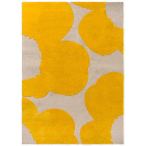 Iso Unikko rug - Yellow - 170 x 240 cm - Marimekko / Brink & Campman