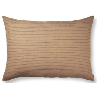 60x80 cm – Brown Cotton cushion – Lines - Ferm Living