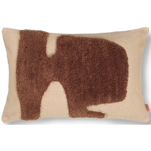 60x40 cm – Housse de coussin Lay – Sable/Sugar Kelp - Ferm Living