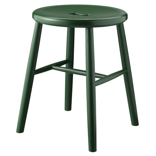 Stool J27 - green beech - FDB Møbler