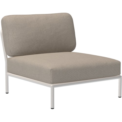 SOLD OUT – Level couch – Lounge chair / central module – Ash Heritage + Muted White base - Houe