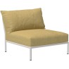 SOLD OUT – Level 2 couch – Lounge chair / central module – Dijon Heritage + Muted white base - Houe