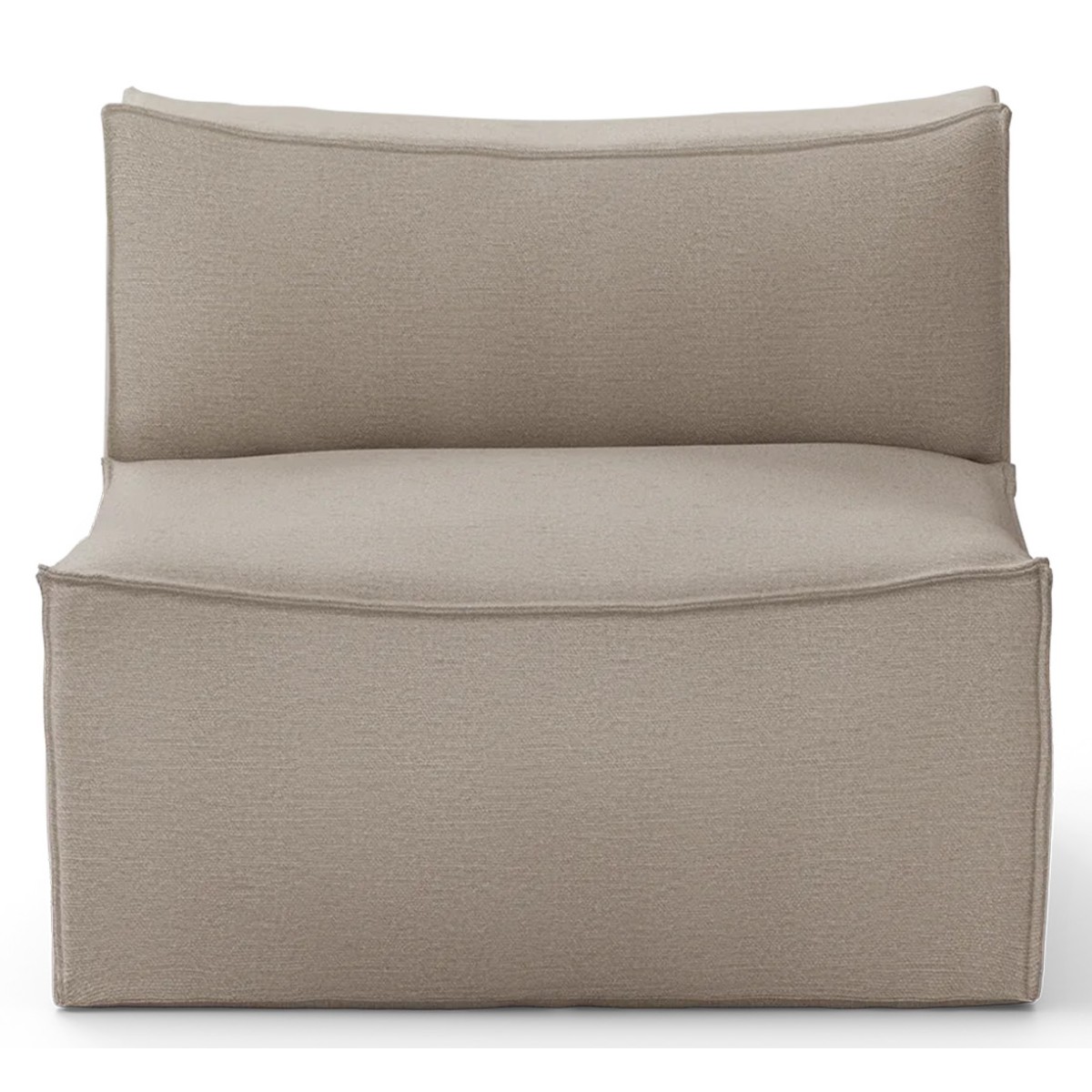 Module central S100 - Cotton linen Naturel – Canapé CATENA - Ferm Living