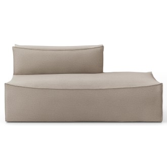 Exterieur ouvert droit L301 - Cotton linen Naturel – Canapé CATENA