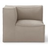 Corner S200 - Cotton linen Natural – CATENA Sofa