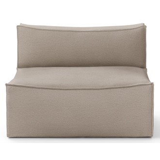 Module central L100 - Cotton linen Naturel – Canapé CATENA