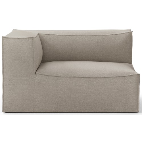 Armrest end module left L400 - Cotton linen Natural – CATENA Sofa