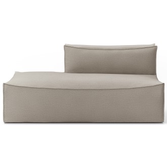 Exterieur ouvert gauche L300 - Cotton linen Naturel – Canapé CATENA