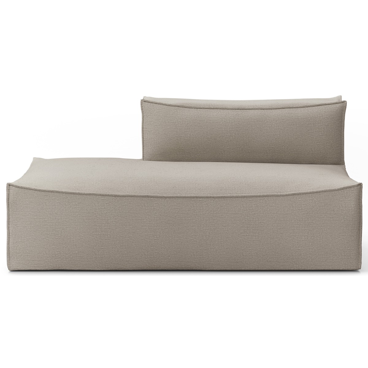 Exterieur ouvert gauche L300 - Cotton linen Naturel – Canapé CATENA