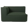 Armrest end module left L400 - Grain dark green – CATENA Sofa