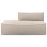 Open end module left L300 - Wool bouclé natural – CATENA Sofa