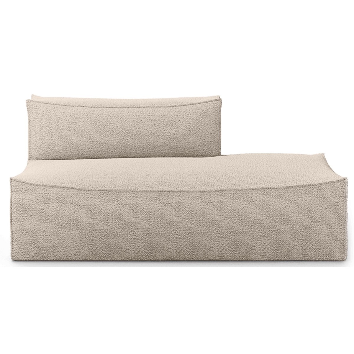 Open end module right L301 - Wool bouclé natural – CATENA Sofa