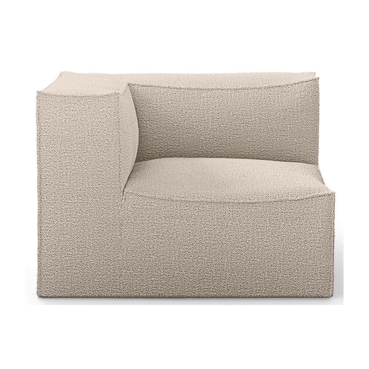 Corner L200 - Wool bouclé natural – CATENA Sofa