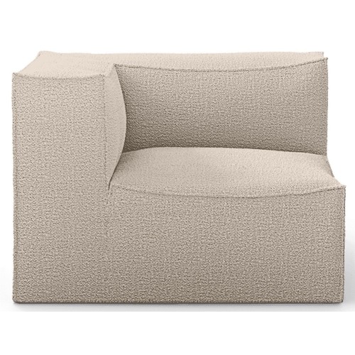 Corner L200 - Wool bouclé natural – CATENA Sofa - Ferm Living