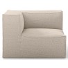 Corner L200 - Wool bouclé natural – CATENA Sofa