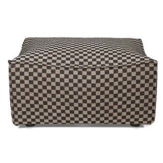 Rectangular pouf L501 - Check – CATENA Sofa