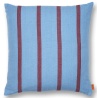 Grand Cushion cover - faded blue / burgundy - Ferm Living