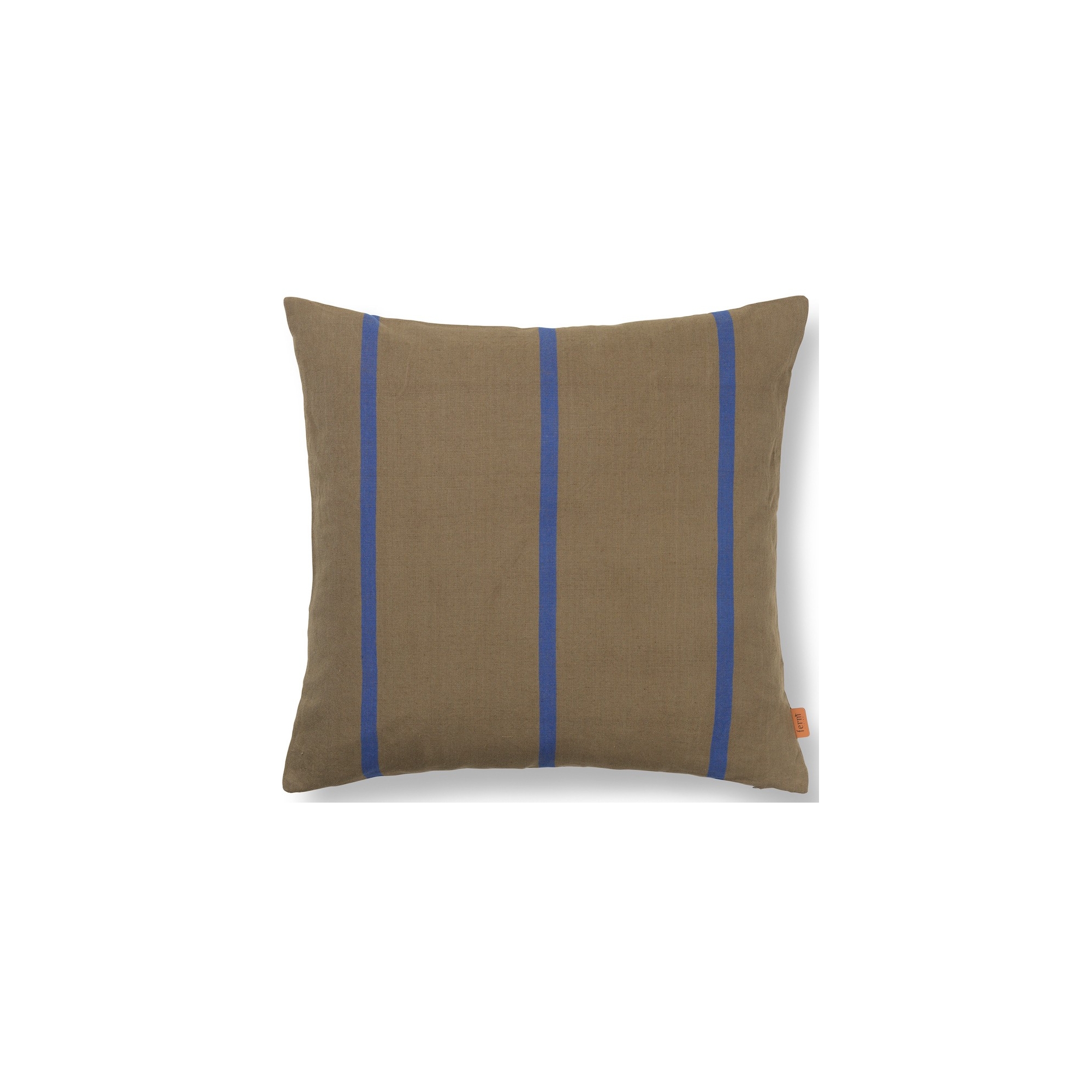 Housse de coussin Grand - olive / bleu vif - Ferm Living