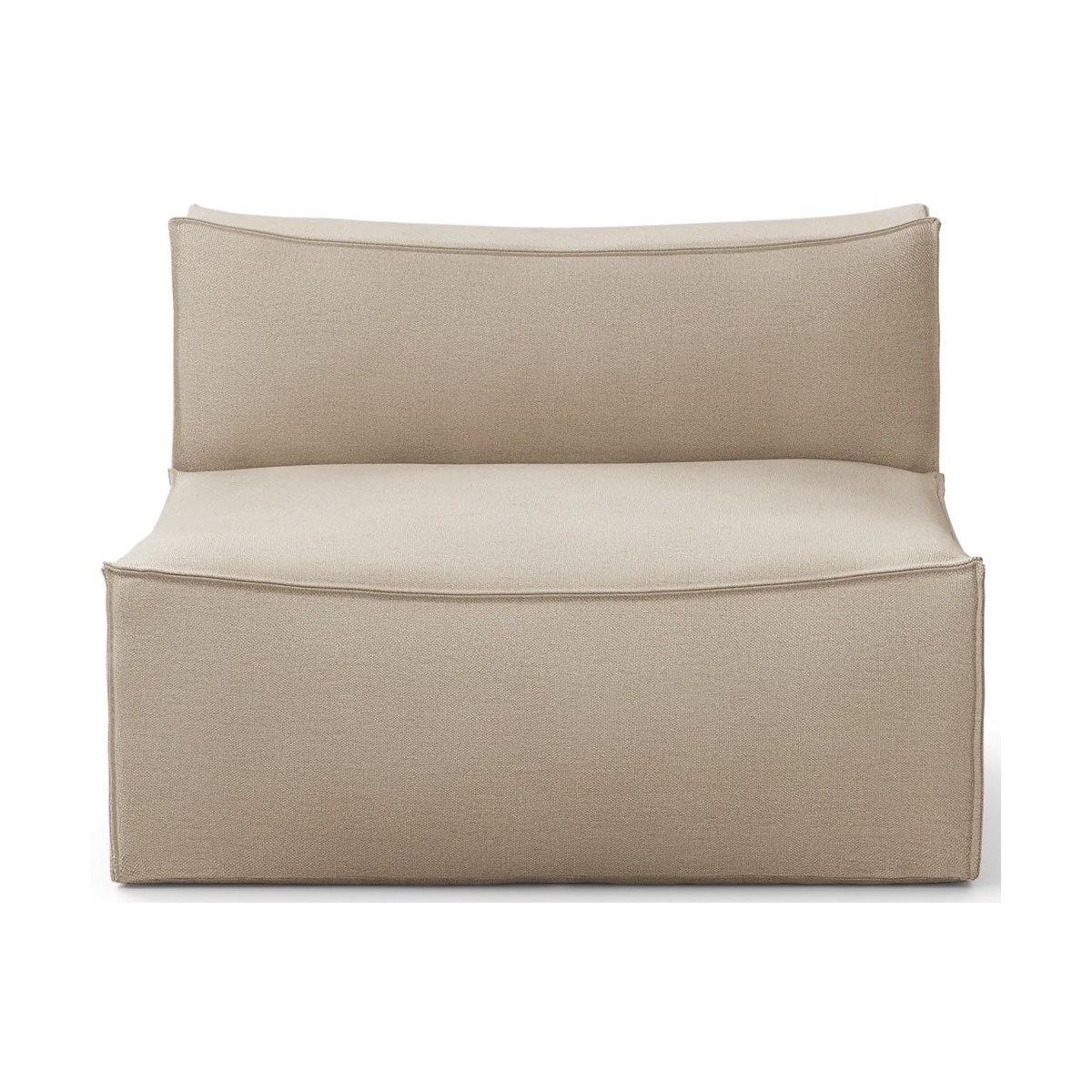 Module central L100 – Rich Linen – Canapé CATENA - Ferm Living