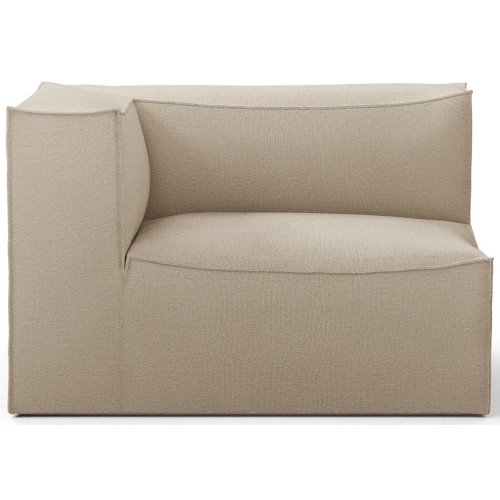 Exterieur fermé gauche S400 – Rich Linen – Canapé CATENA