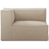 Armrest end module left S400 – Rich Linen – CATENA Sofa