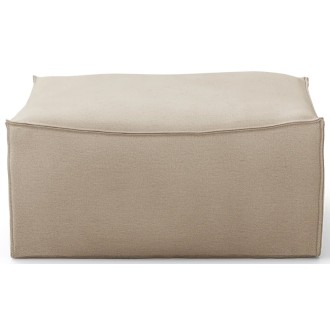 Pouf carré S500 – Rich Linen – Canapé CATENA