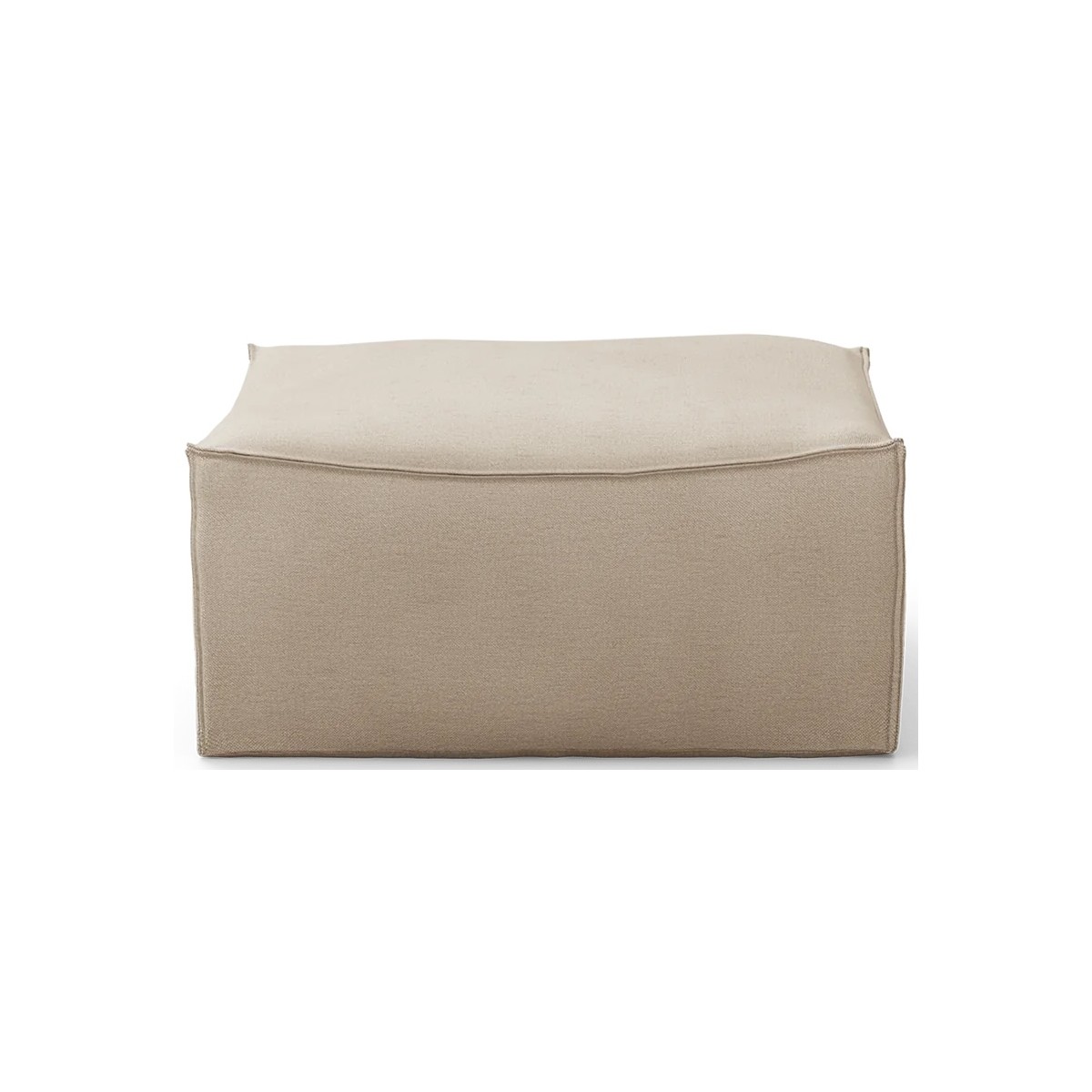 Pouf carré S500 – Rich Linen – Canapé CATENA - Ferm Living