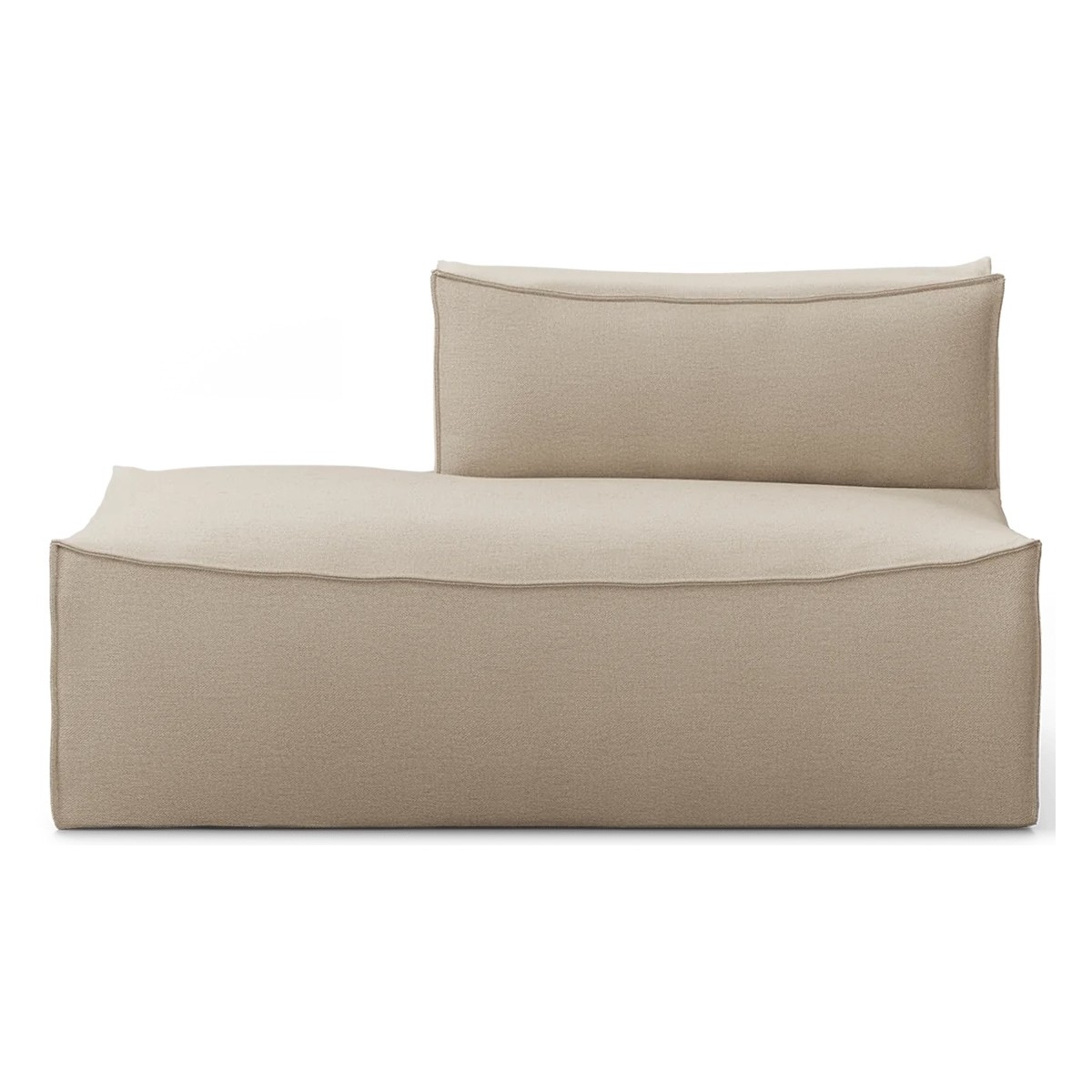 Open end module left S300 – Rich Linen – CATENA Sofa