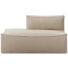 Open end module left S300 – Rich Linen – CATENA Sofa