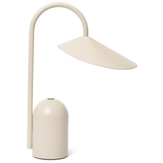 Arum - portable lamp - cashmere