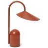 Arum - portable lamp - oxide red