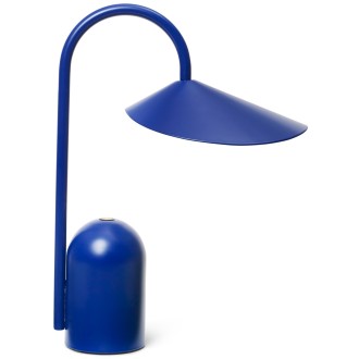 Arum - portable lamp - bright blue