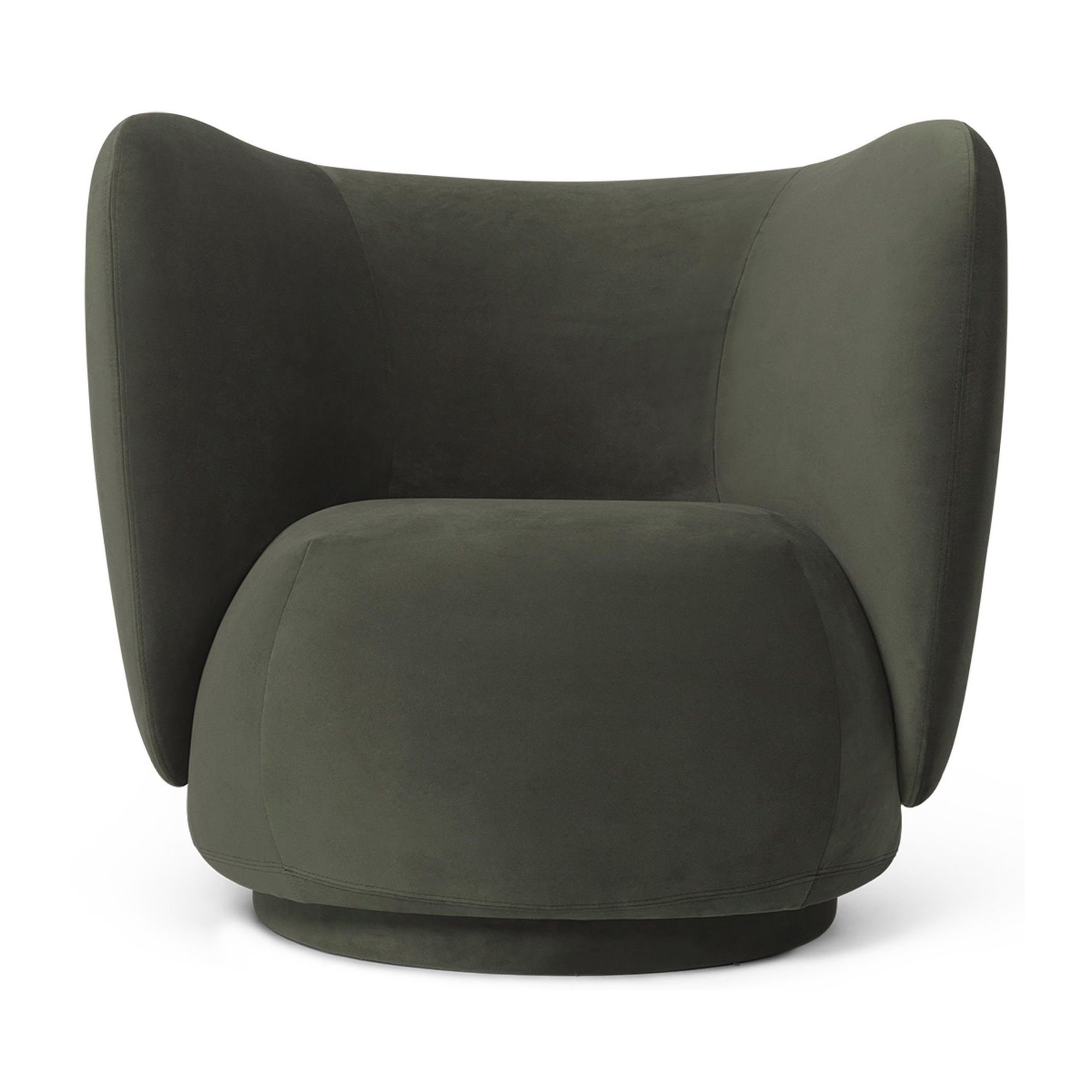 Fauteuil Rico – Rich Velvet 104 – Pine - Ferm Living