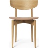 Herman Chair – Upholstered Seat – Natural oak + Tonus 244 - Ferm Living