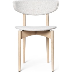 Herman Chair – Upholstered Seat and Backrest – White oiled beech + Soft Bouclé Off-White/Sand - Ferm Living