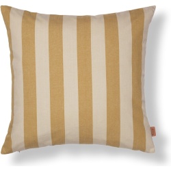 Housse de coussin Strand – 50 x 50 cm – Warm Yellow/Parchment - Ferm Living