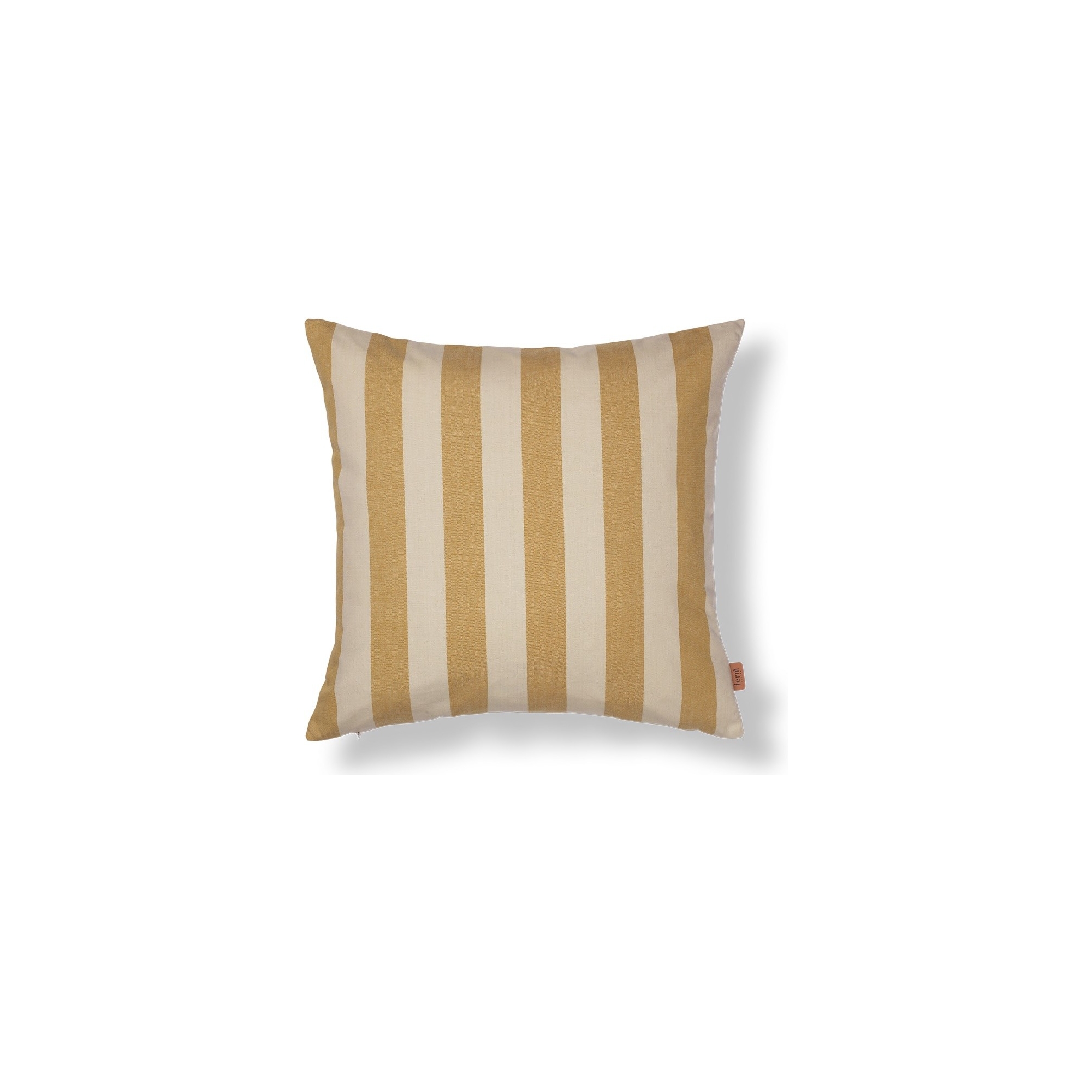 Housse de coussin Strand – 50 x 50 cm – Warm Yellow/Parchment - Ferm Living