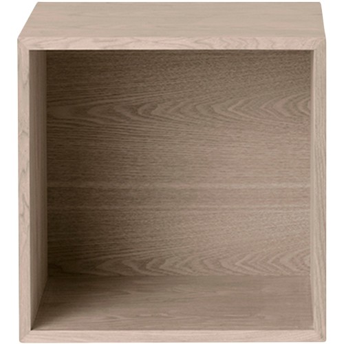 Medium Module Stacked – With back – Oak - Muuto