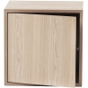 Medium Module Stacked – With door – Oak - Muuto