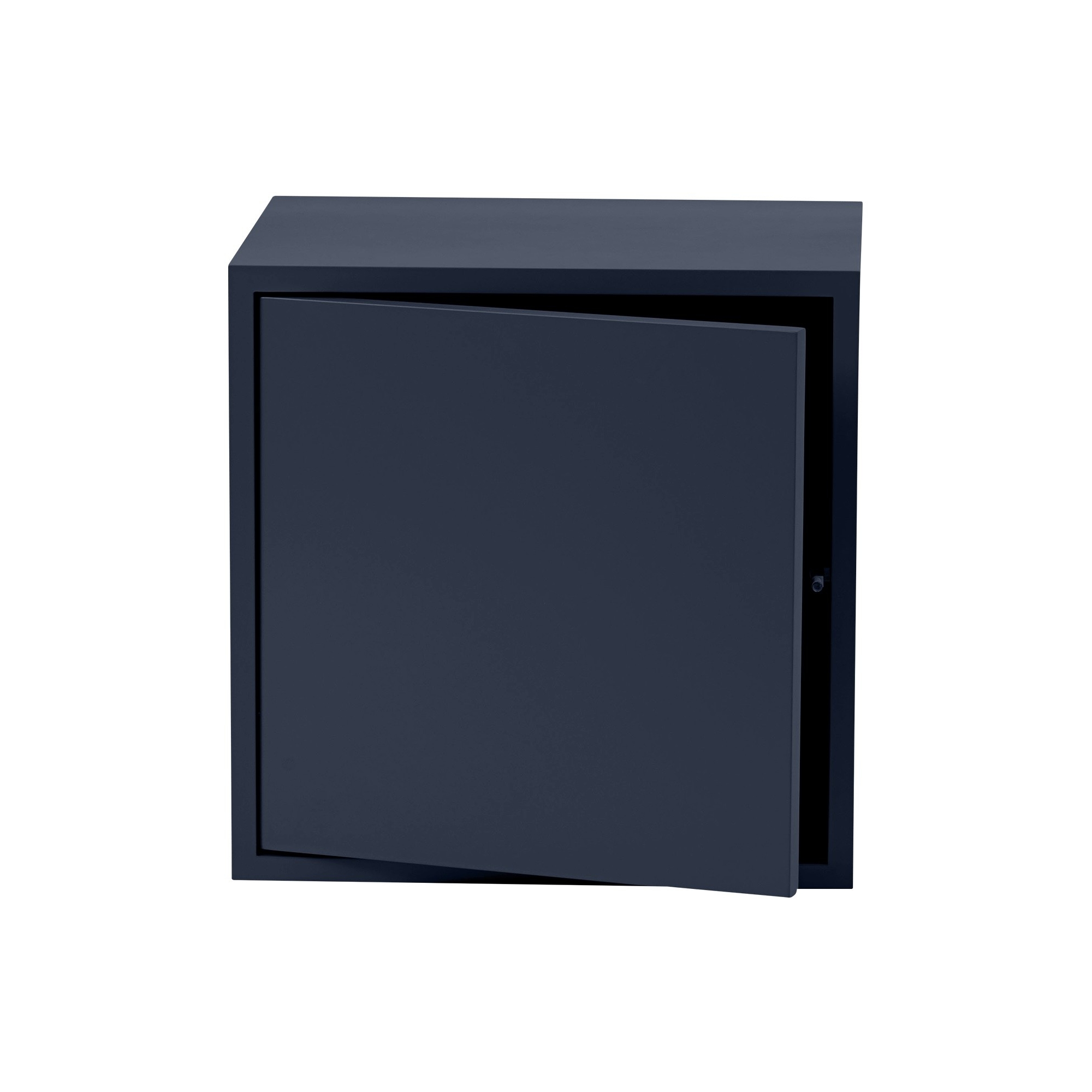 Medium Module Stacked – With door – Midnight blue - Muuto