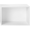 Large Module Stacked – With Back – White - Muuto