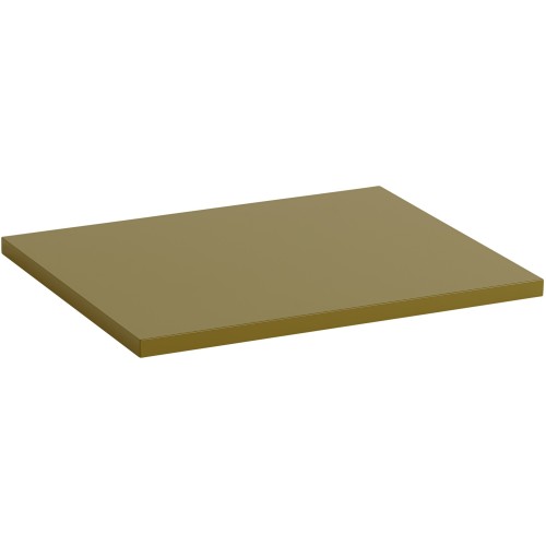 Stacked Top Plate – Small – Brown green - Muuto