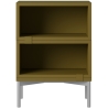 Stacked Bedside table – Configuration 1 – Brown Green - Muuto