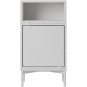 Stacked Bedside table – Configuration 2 – Grey - Muuto